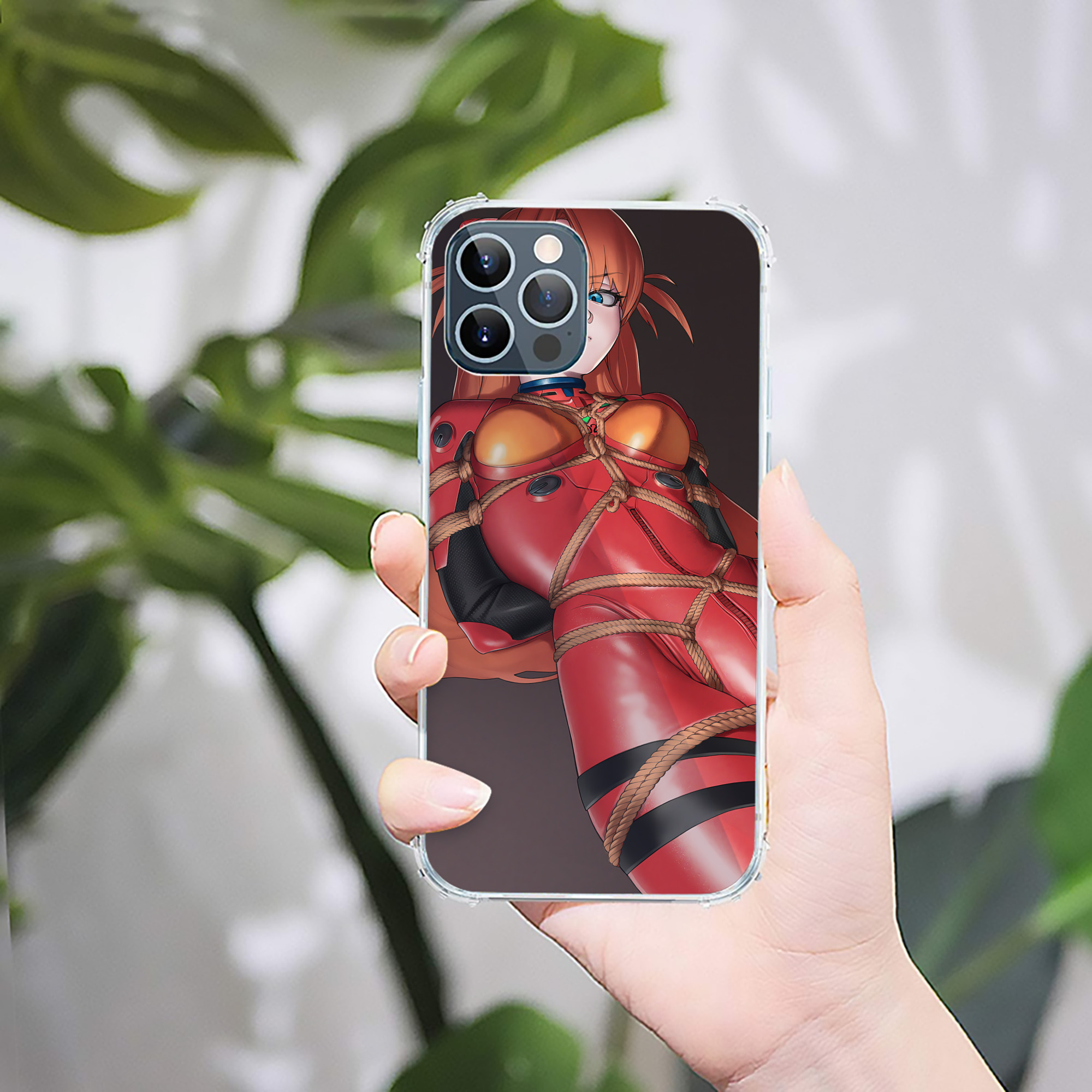 （画像用） EVA 新世紀エヴァンゲリオン 【iPhone 12シリーズ対応】透明スマホケース（クリアソフトケース）